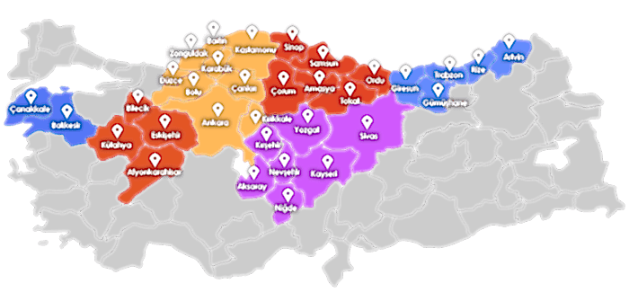 Özgün Bölgeler
